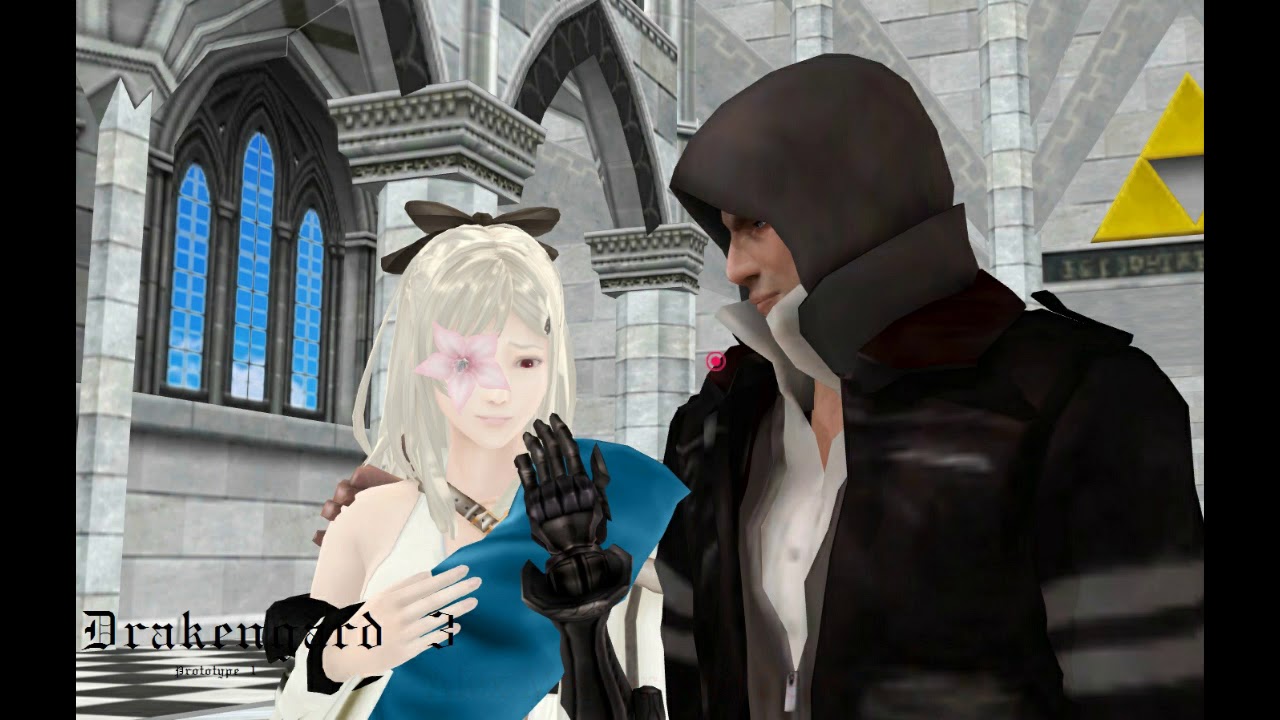 (MMD) Alex Mercer And Zero Look Me In Eyes (Prototype And Drakengard 3 AMV)