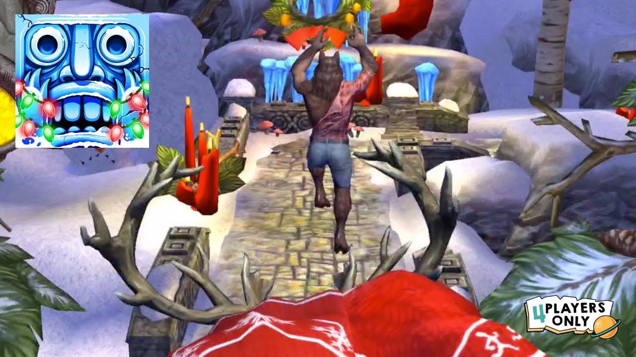 Temple Run 2 | WOLFMAN, FROZEN FESTIVAL Map! By Imangi