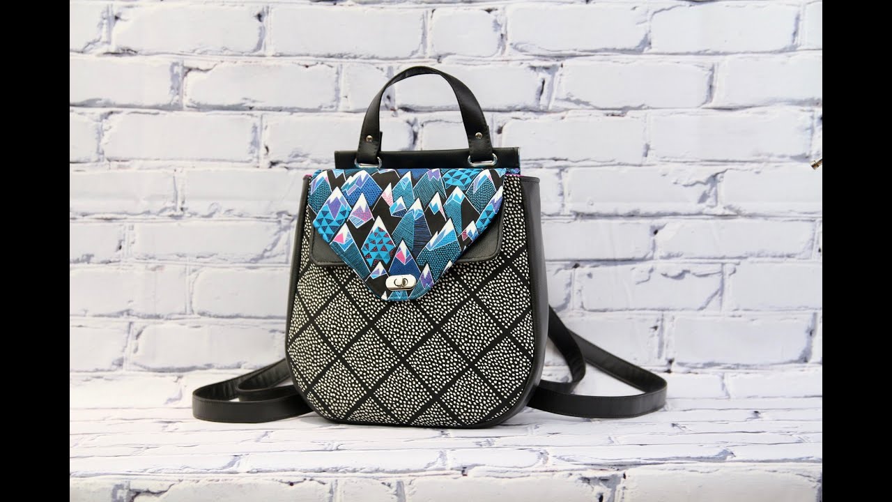 Blue Calla Patterns - Bellflower Backpack - Part 1/5: Preparation, cutting and interfacing