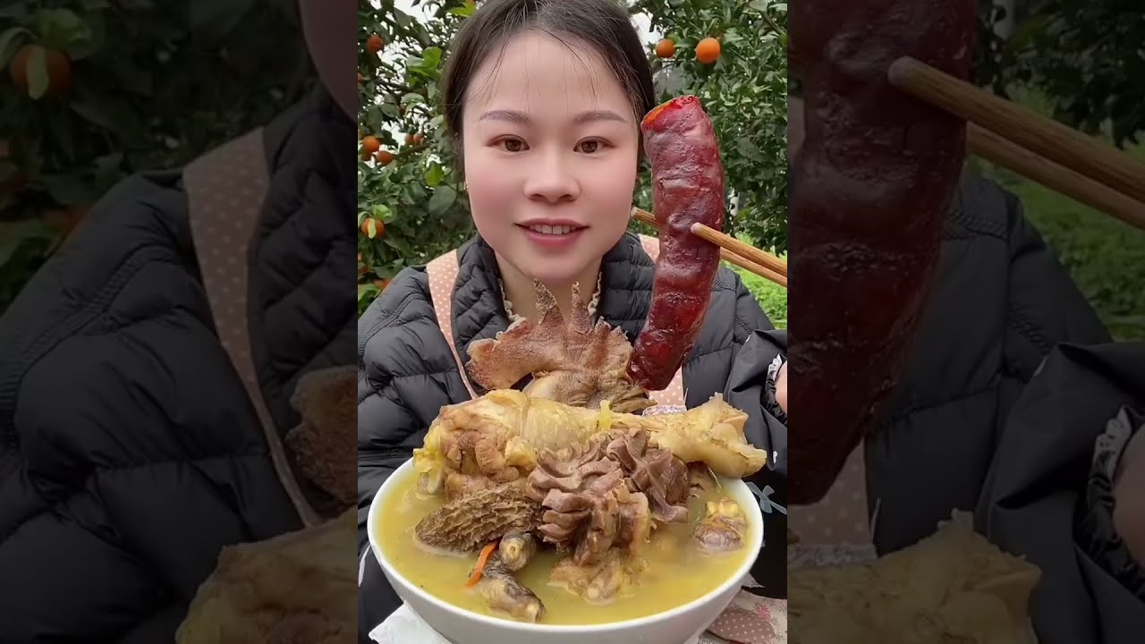 Susu Yummy Spicy Food Mukbang | ASMR Eating Picked Lime Chicken Soup 🍋🍗 | Sour & Spicy Comfort Food