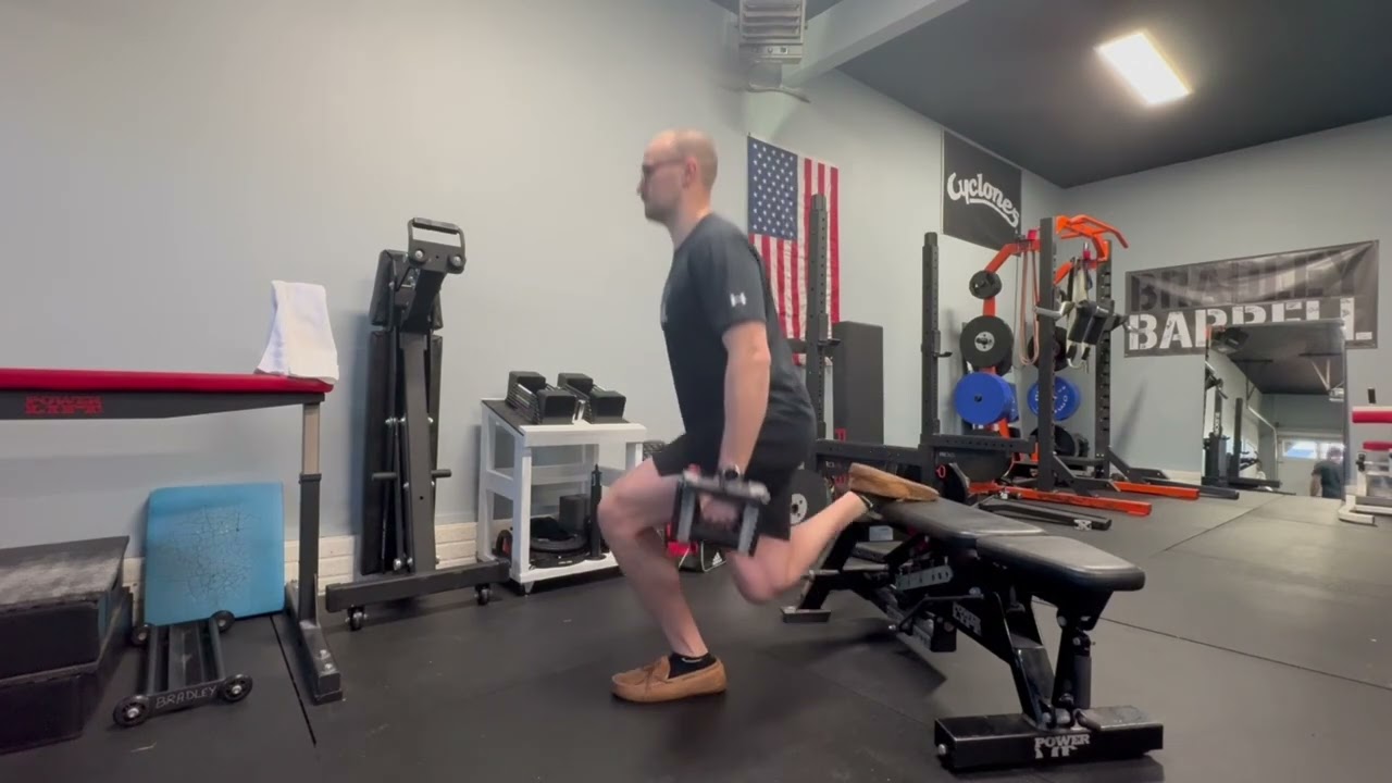 DB RFE Split Squat Dynamic