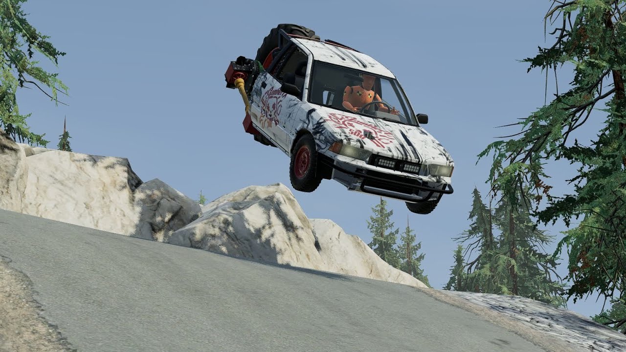 Ce parcours a battu toutes les voitures… sauf une ! jeu de voitures beamng drive
