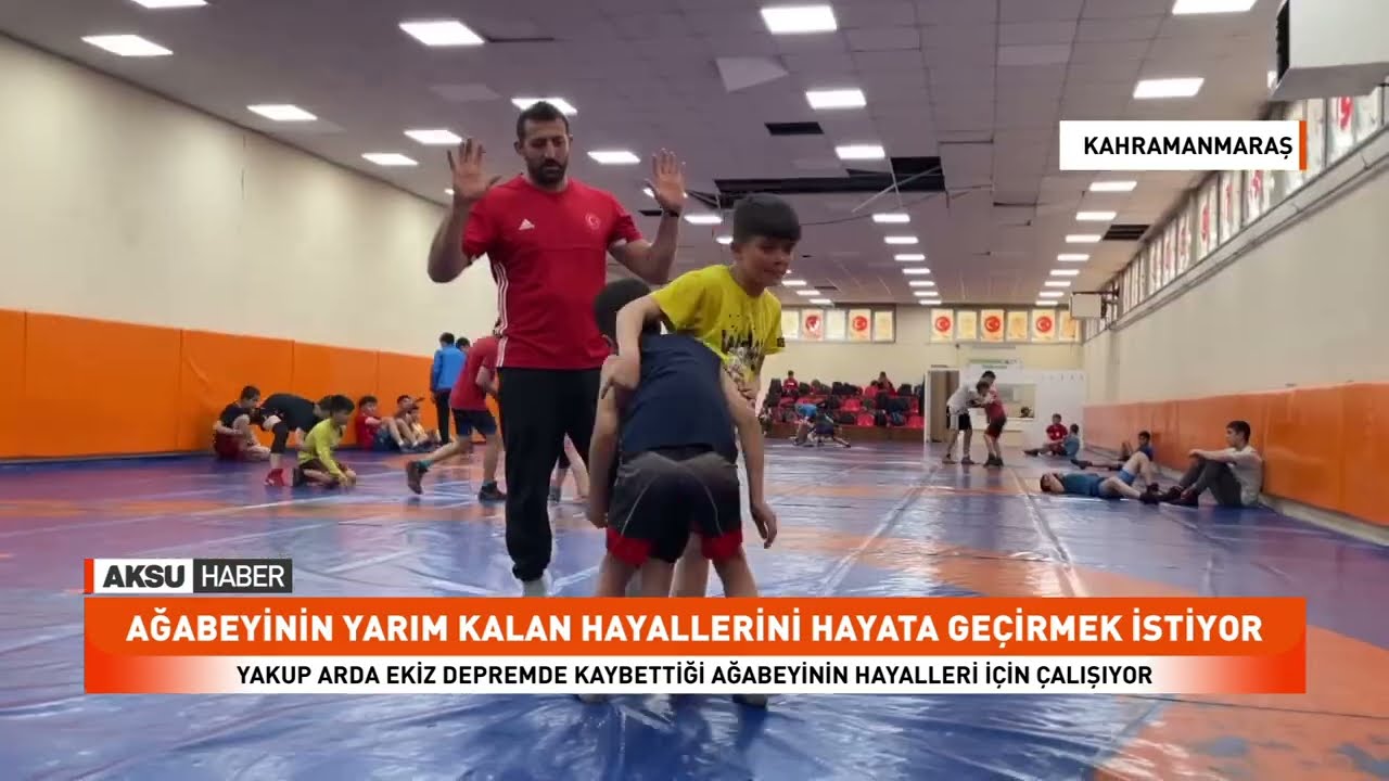 Yakup Arda Ekiz Depremde Kaybettiği Ağabeyinin Hayalleri İçin Çalışıyor