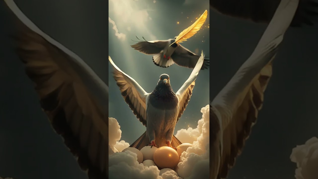 The Brave Pigeon&rsquo;s Golden Feather | Emotional Animal Short Story