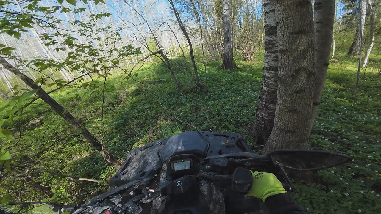 Cforce 625 trail and forest riding (04.05.25)