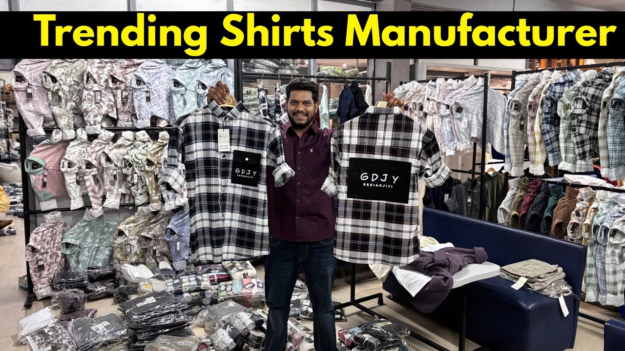 Trending Shirts Manufacturer in Surat || Shirts Wholesaler Surat || Mens Shirts Wholesale In Surat