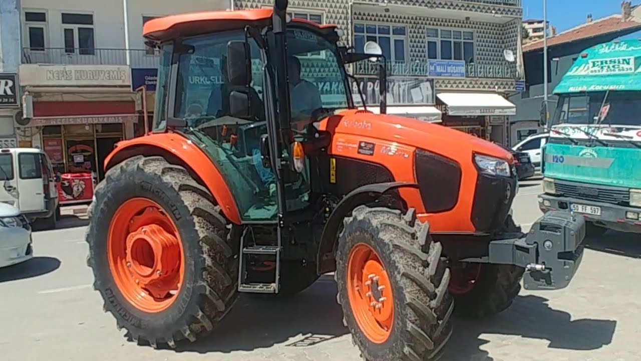 Kubota M 5 112 Deraylı inceleme