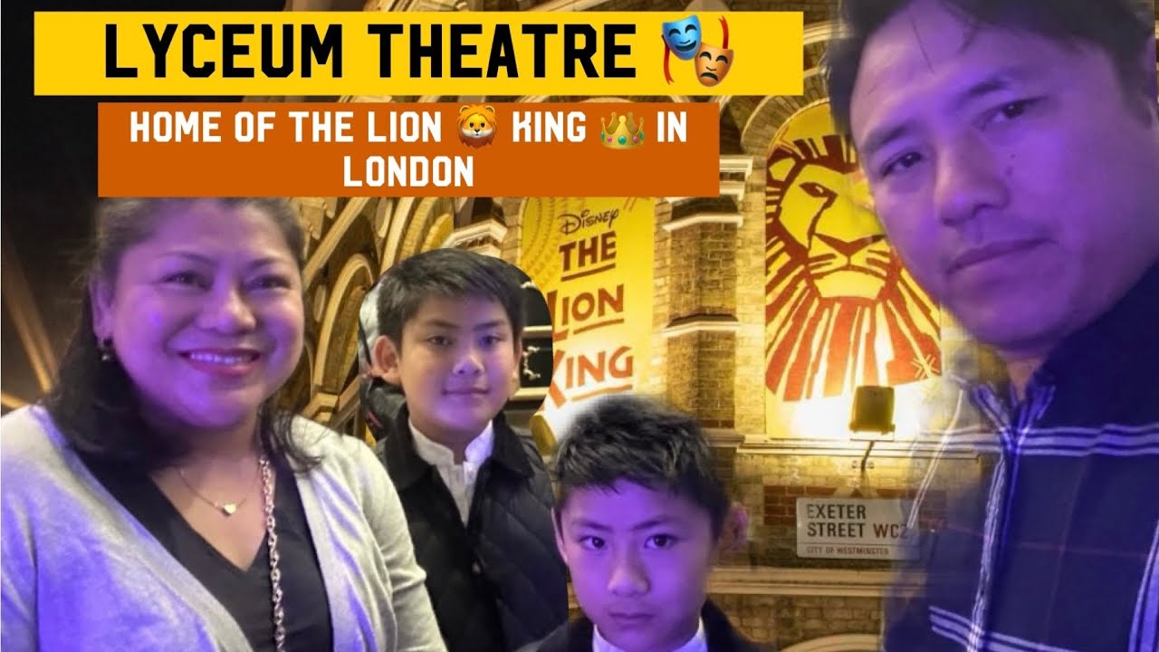 The Lyceum Theatre, Home To Disney’s The Lion King In London