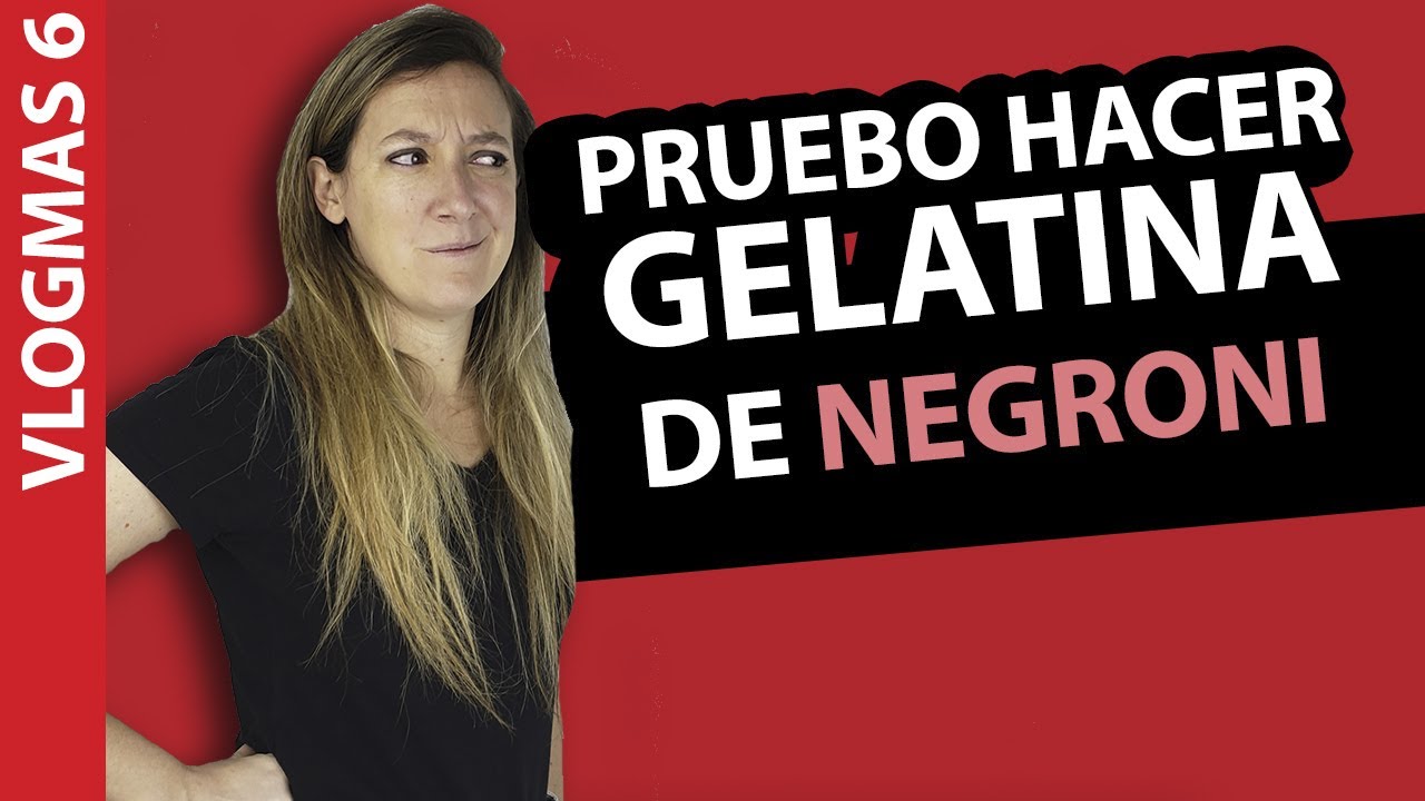 JELLO SHOTS ❎ (SHOT GELATINA de NEGRONI con CAMPARI) | FALLO!!!!  AGUS BLANCO