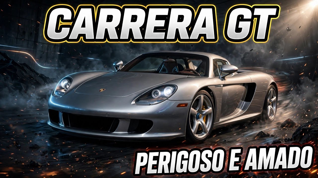 A Sinfonia Proibida: Por que o Porsche Carrera GT é o Superesportivo mais Perigoso e Amado do Mundo?