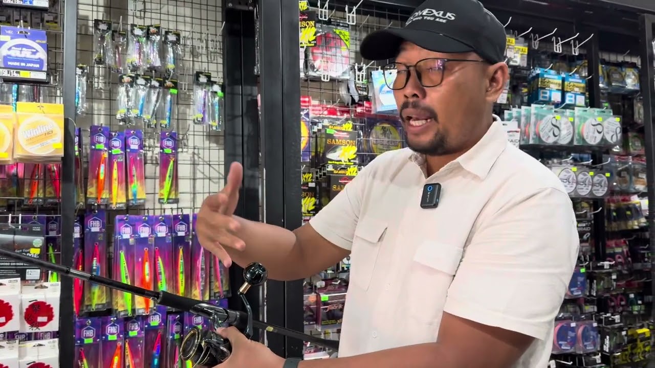 SHORE JIGGING DAIWA BERPASANGAN DENGAN SHIMANO