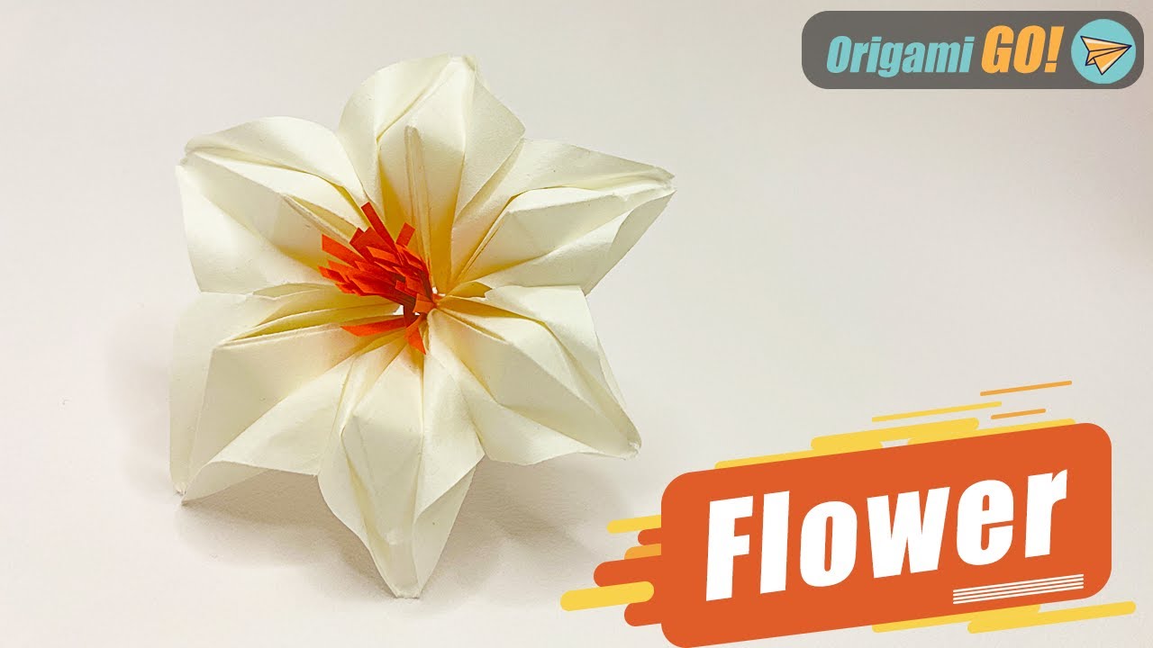How to Make an Origami Flower | Paper Gardenia Flower Easy Tutorial #origami
