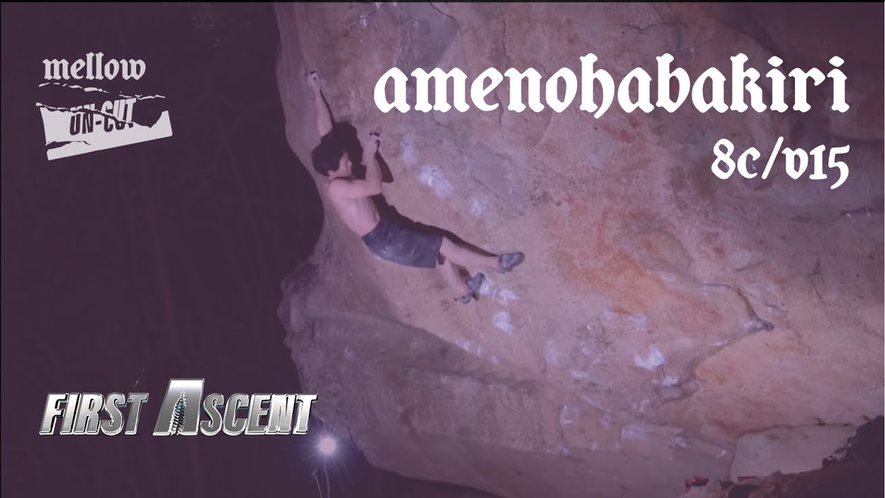 UNCUT: Dai Koyamada - Amenohabakiri (8C/V15) First Ascent