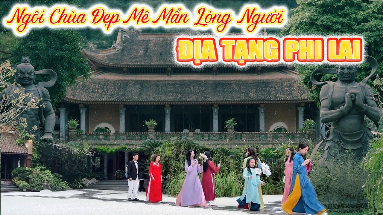 Địa Tạng Phi Lai Tự Hà Nam | Ngôi Chùa Đẹp Mê Mẩn Lòng Người
