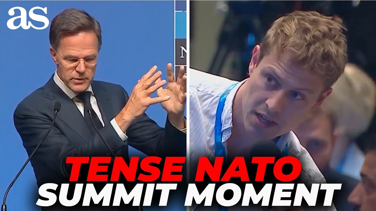 Danish reporter stuns NATO Summit with explosive question to Rutte over Trump