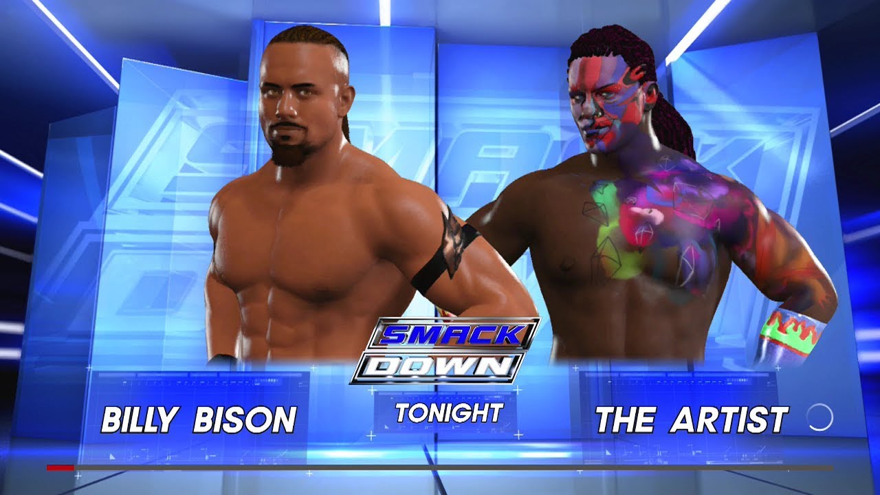 VGW2K17: Billy Bison vs. The Artist (WWE2K17)