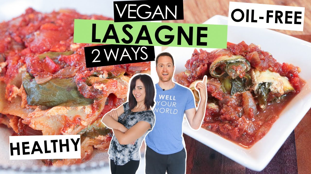My Amazing Oil Free Vegan Lasagne!