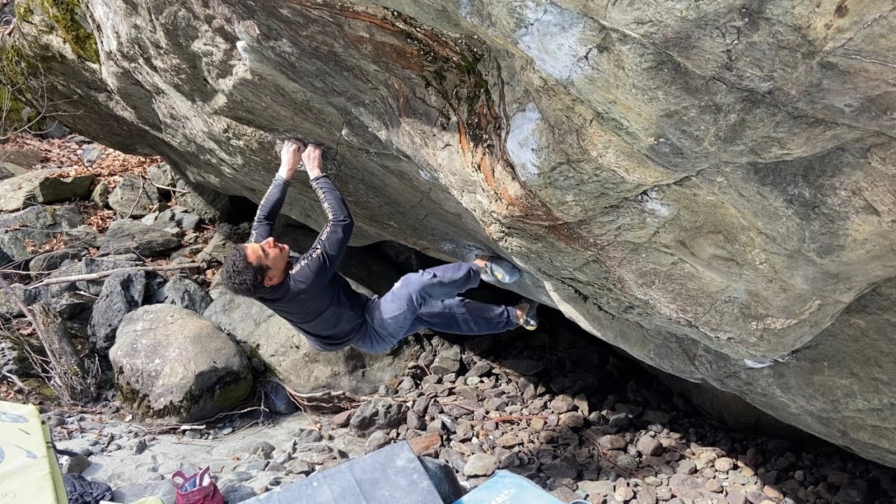 Rioupéroux Bouldering : Oulmous 8a