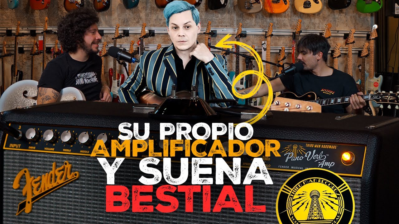 El AMPLIFICADOR de JACK WHITE x THIRD MAN: Pano Verb de Fender | Eusica