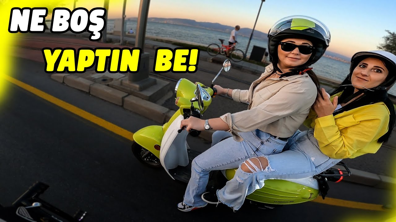 &Ccedil;APIN'ın KIZ İLE KONUŞMA TAKTİKLERİ - MT07 Motovlog