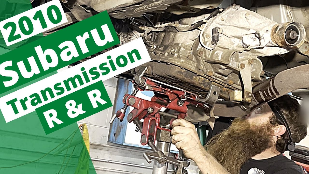 2010 Subaru Outback Sport Transmission Removal and Installation. Full Replacement Process!