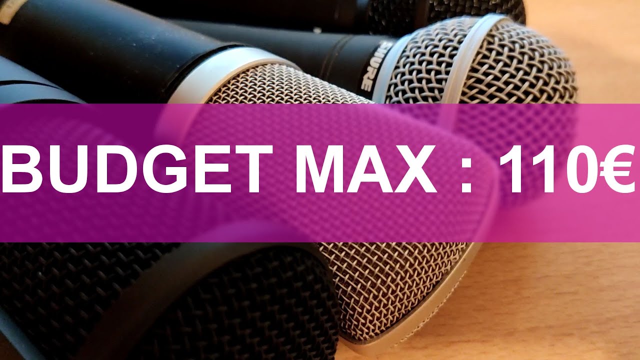QUEL MICRO ACHETER POUR FAIRE DU LIVE ?