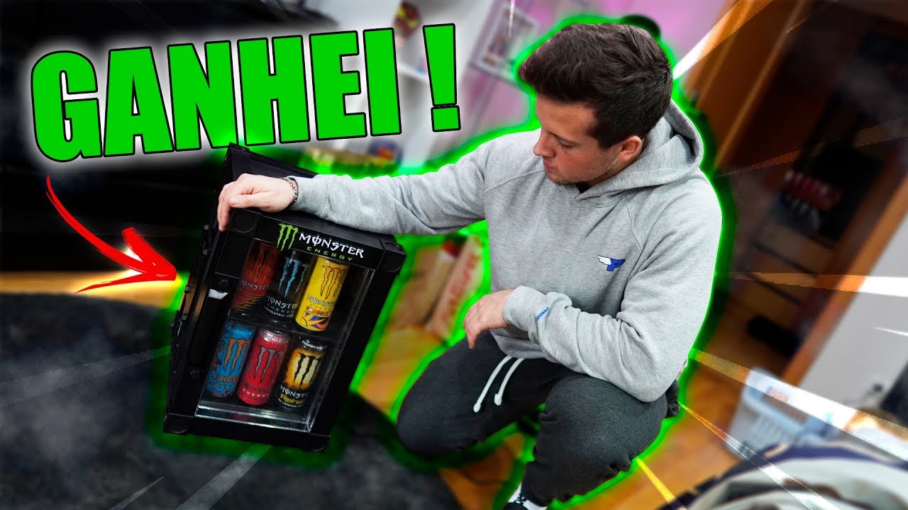 FUI O VENCEDOR DO CONCURSO MONSTER !!