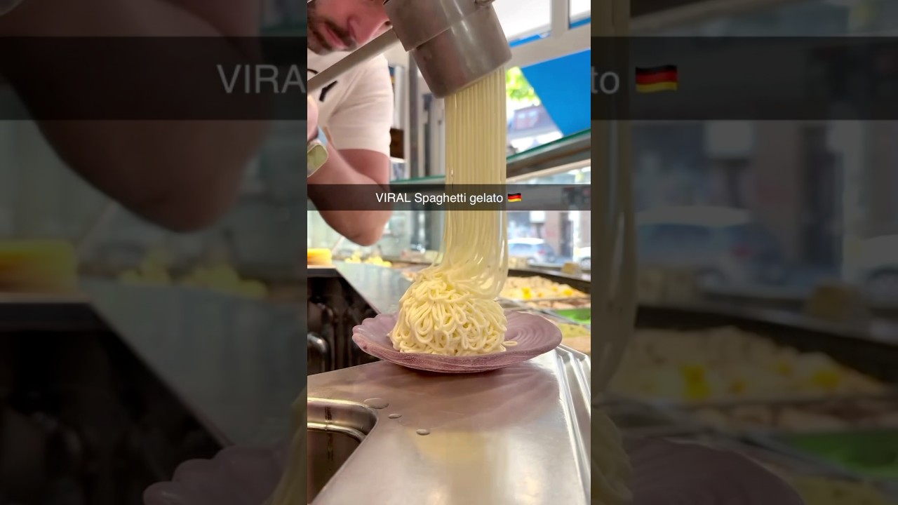 They made SPAGHETTI GELATO?