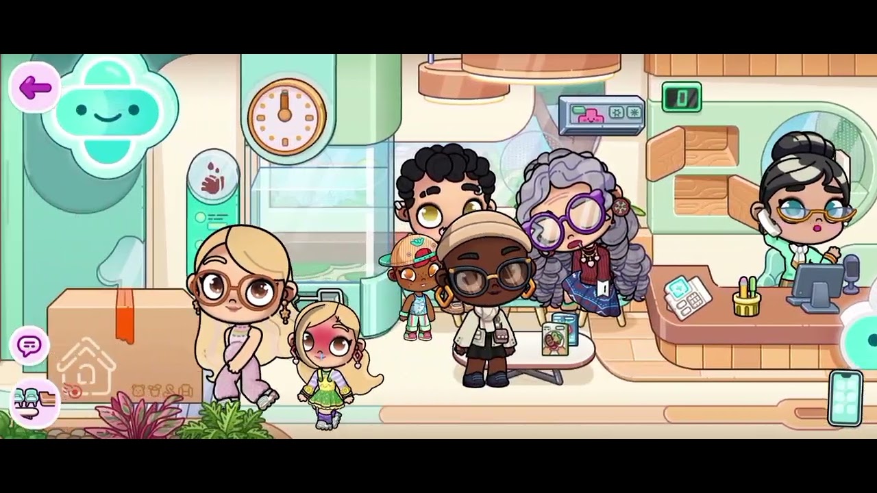 Сестра заболела, идём к доктору🤧😿🥺 Avatar World 