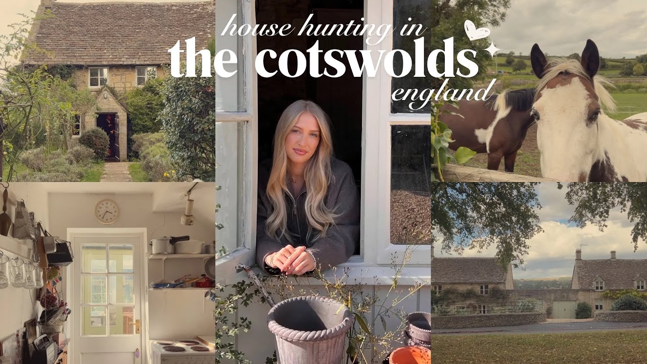 autumn in the countryside: house hunting in the cotswolds, a cosy vlog | episode 3