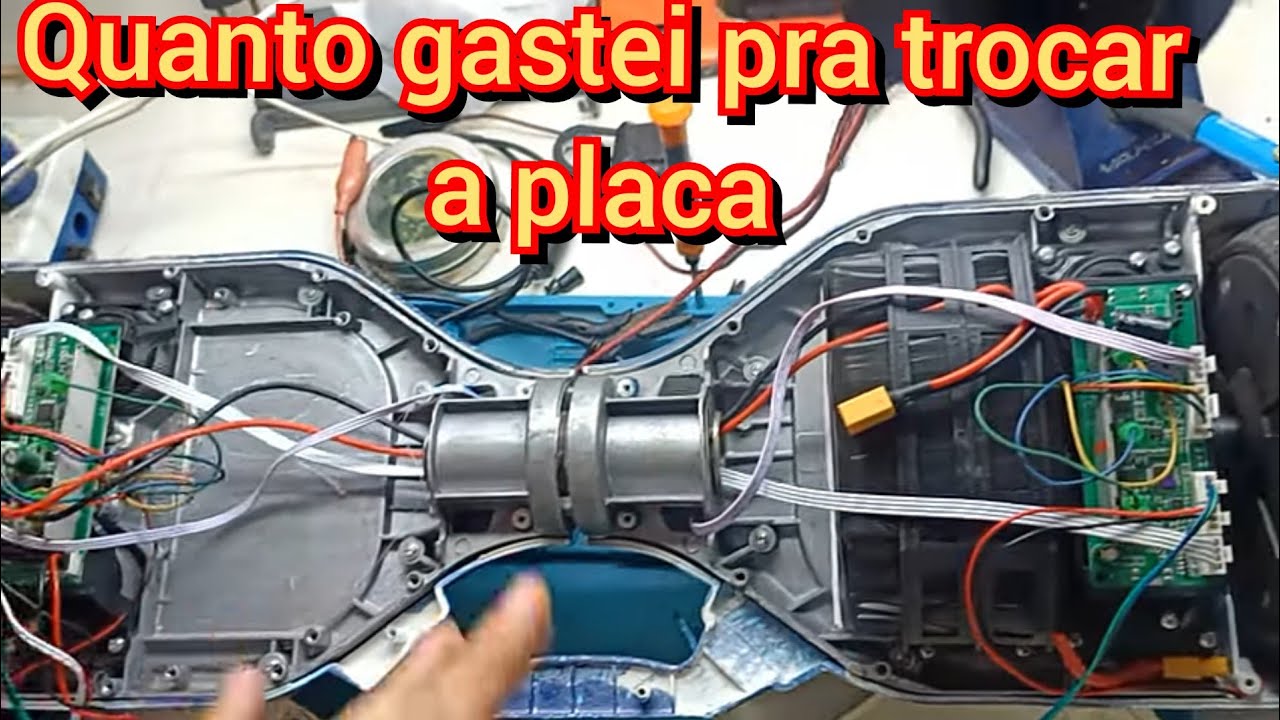 Overboard molhou e parou de ligar, não anda, não achei peça pra comprar, compensa  trocar a placa?