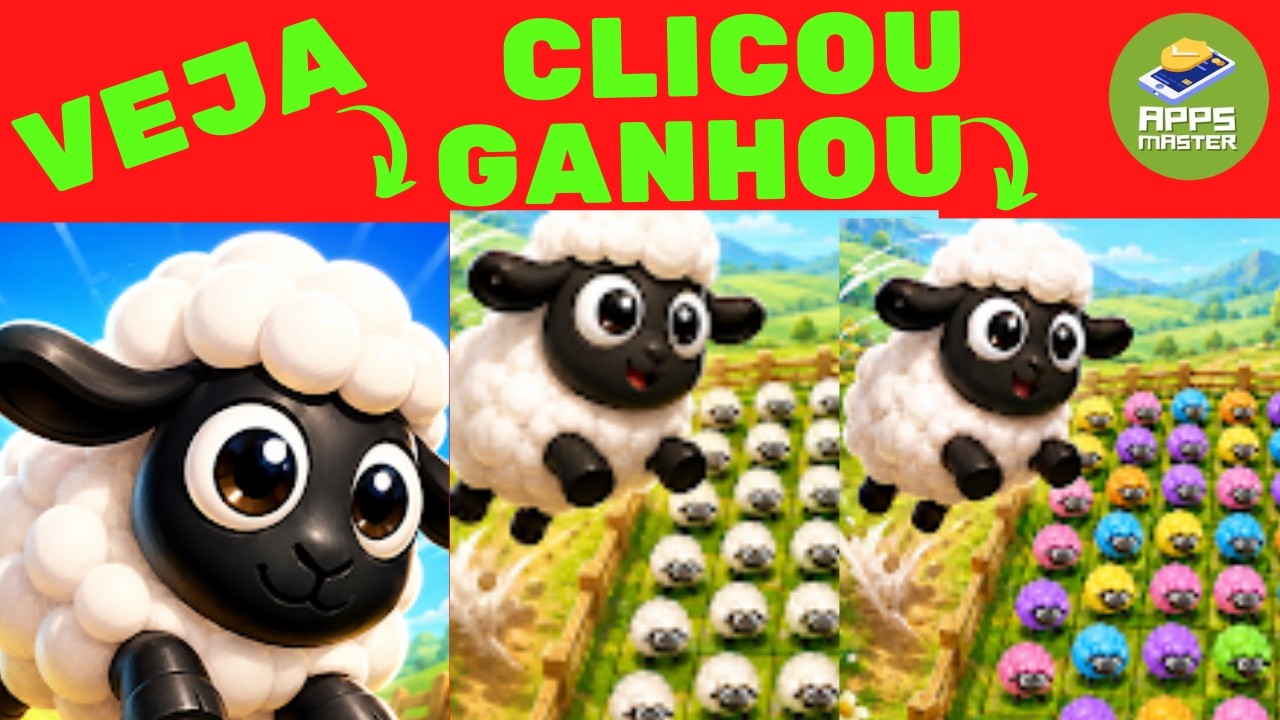 💰 [ SHEEP ESCAPE  ]  CLIQUE NAS OVELHAS E GANHE saque HOJE  app pagando  sensacional  VEJA