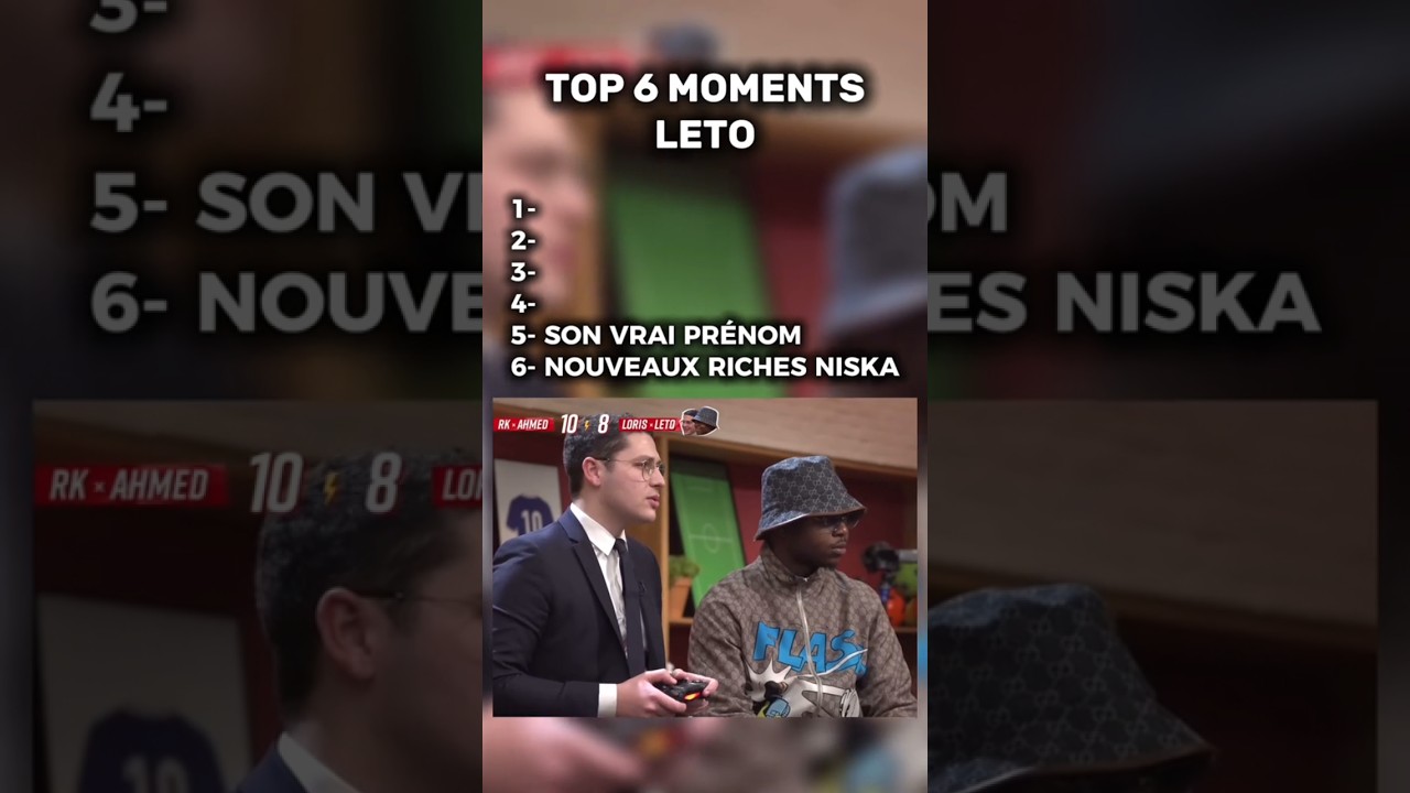 Leto avec Julien Beats c&rsquo;est des gal&egrave;res 🤣🤣 #leto #rappeur #rapfr #drole #ler4p