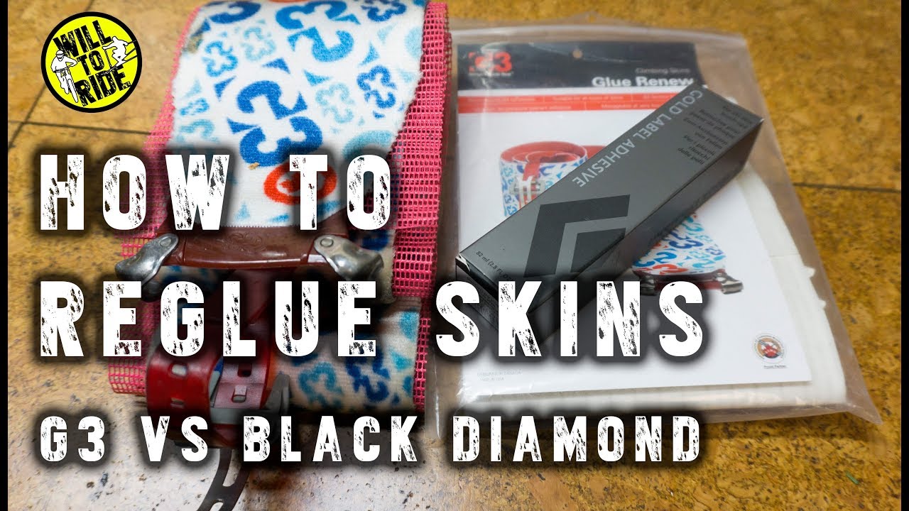 How to Reglue Your Touring Skins // Black Diamond vs G3