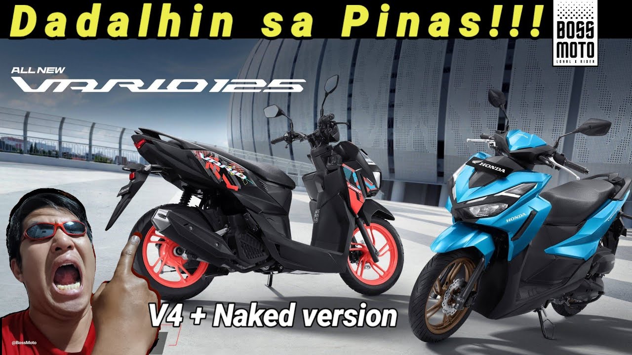 New Honda Click 125 V4 + Naked version Price Specs Philippine Short Review 2026
