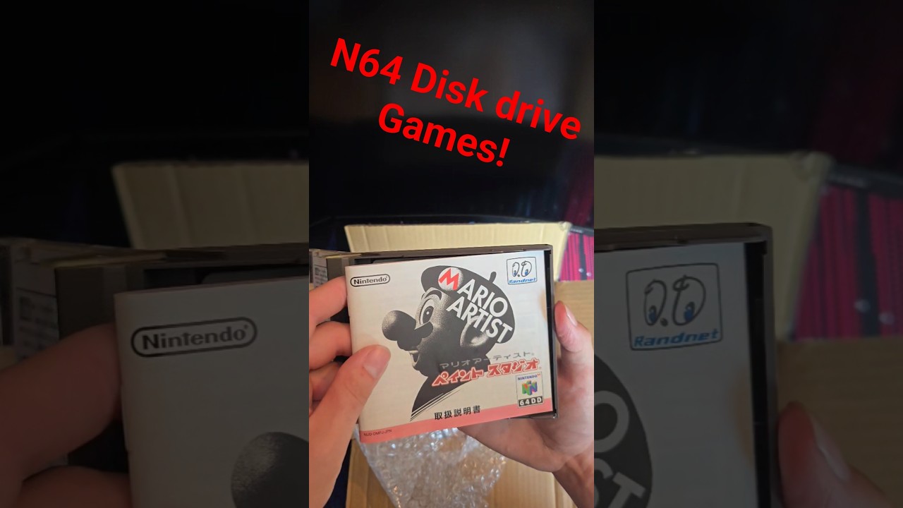 N64 Disk drive games! (N64 DD) 