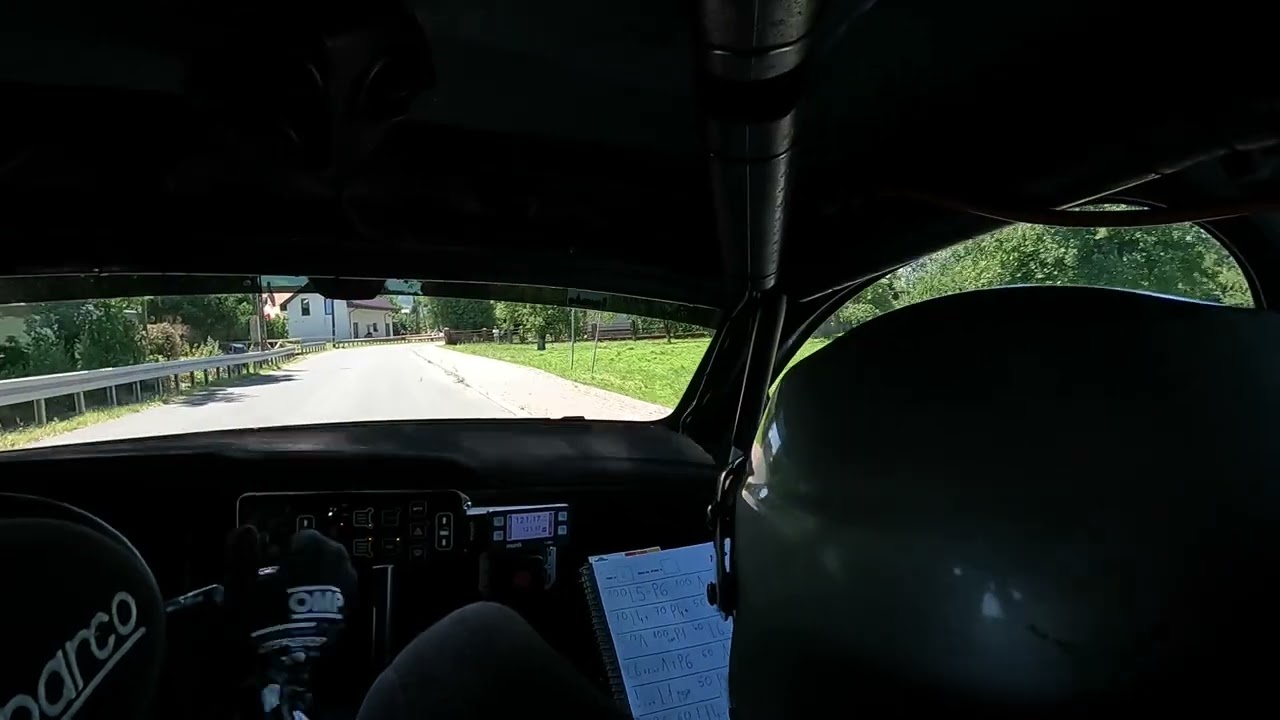 Rally Sob&oacute;tka 2025  OS4 - T.Poznański/A.Janiszyn - Opel Corsa Rally4