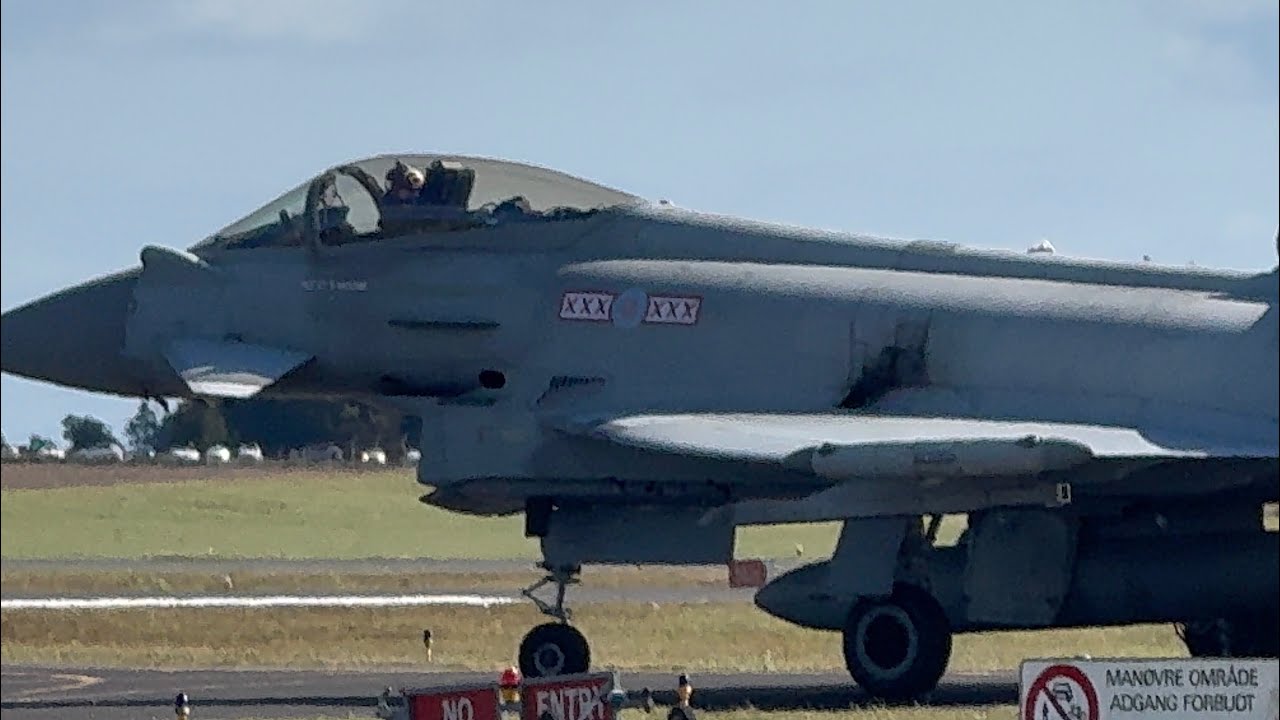 Typhoon at Roskilde airshow 2025