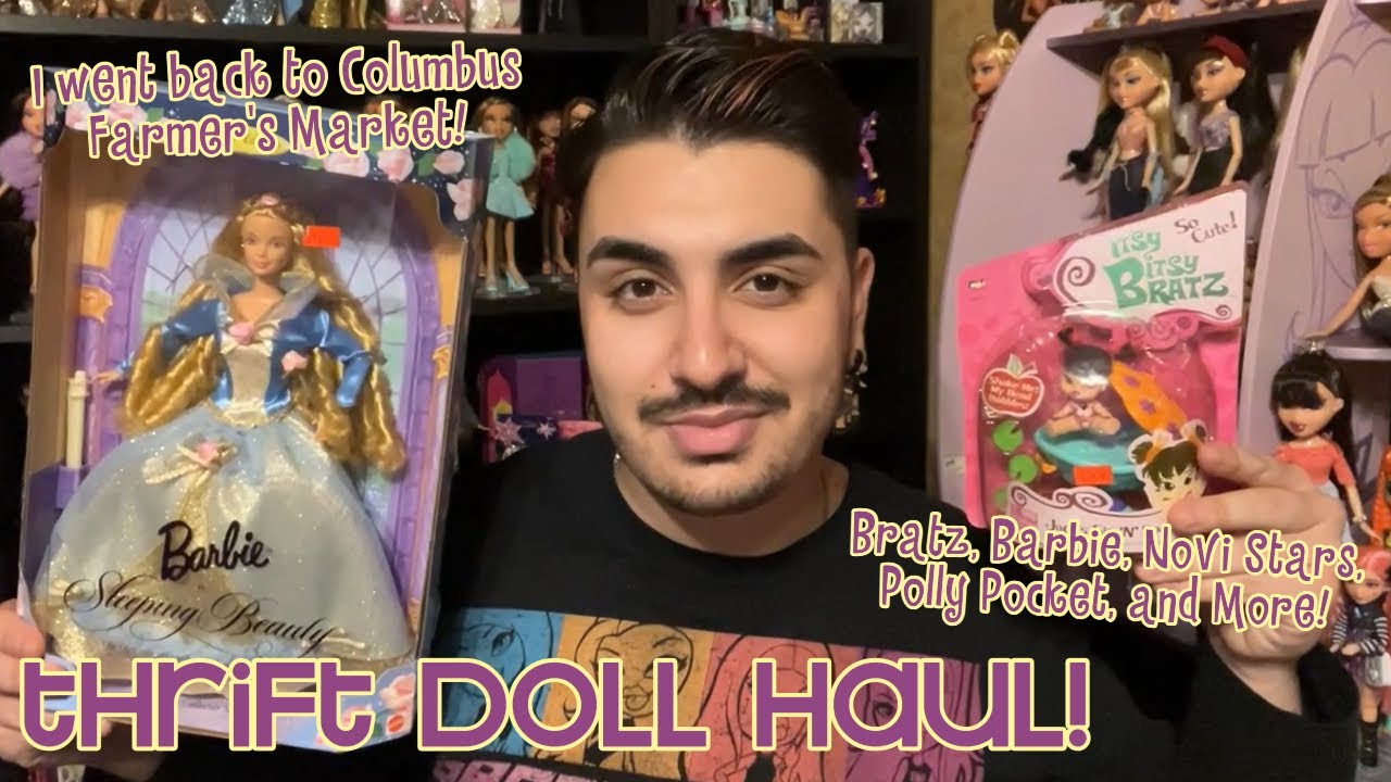 Thrift Doll Haul! I Found Bratz, Barbie, Novi Stars, and More at Columbus Farmer’s Market!