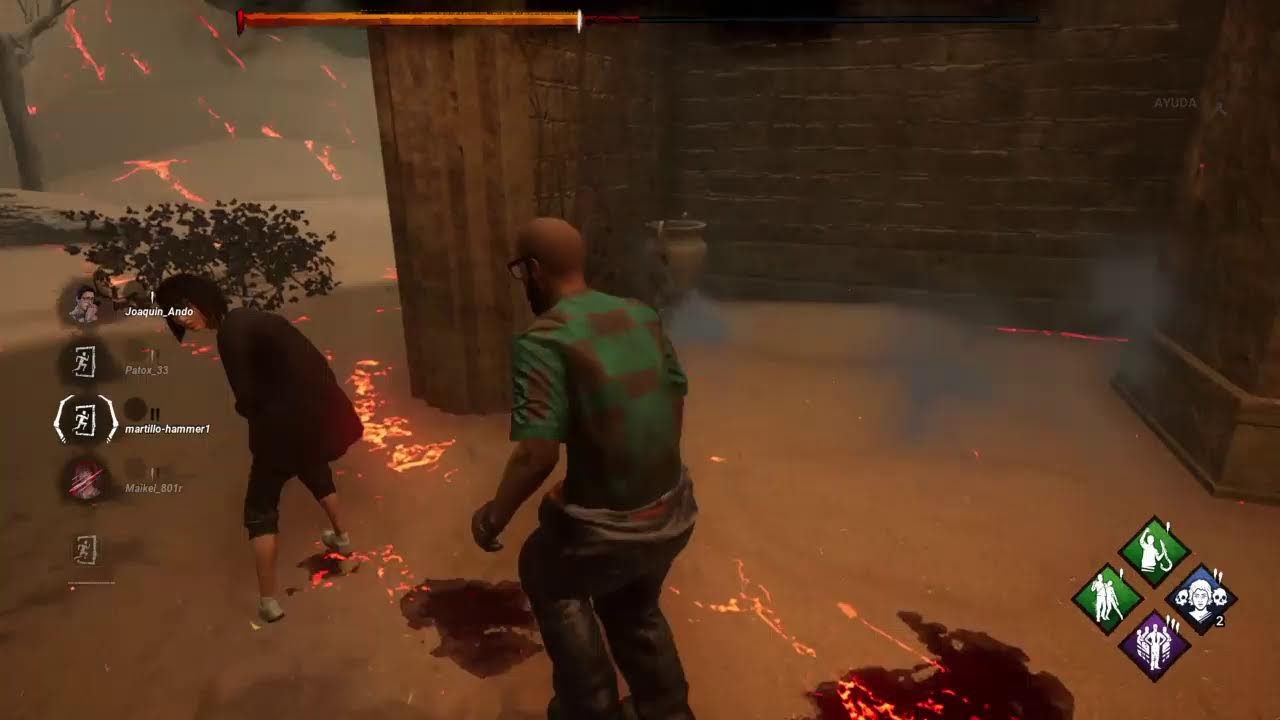 Jugando dbd con mi pana mikel 2