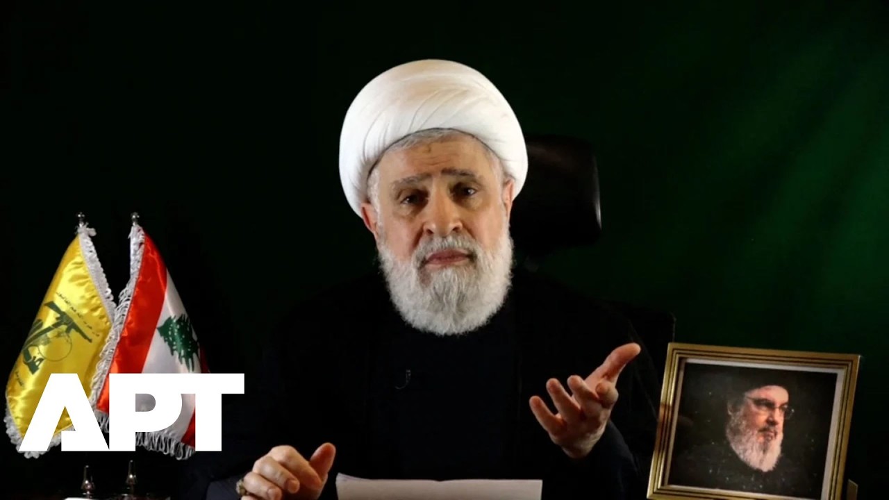 Qassem Defends Hezbollah Entry Into War as Israel Strikes Southern Lebanon | APT