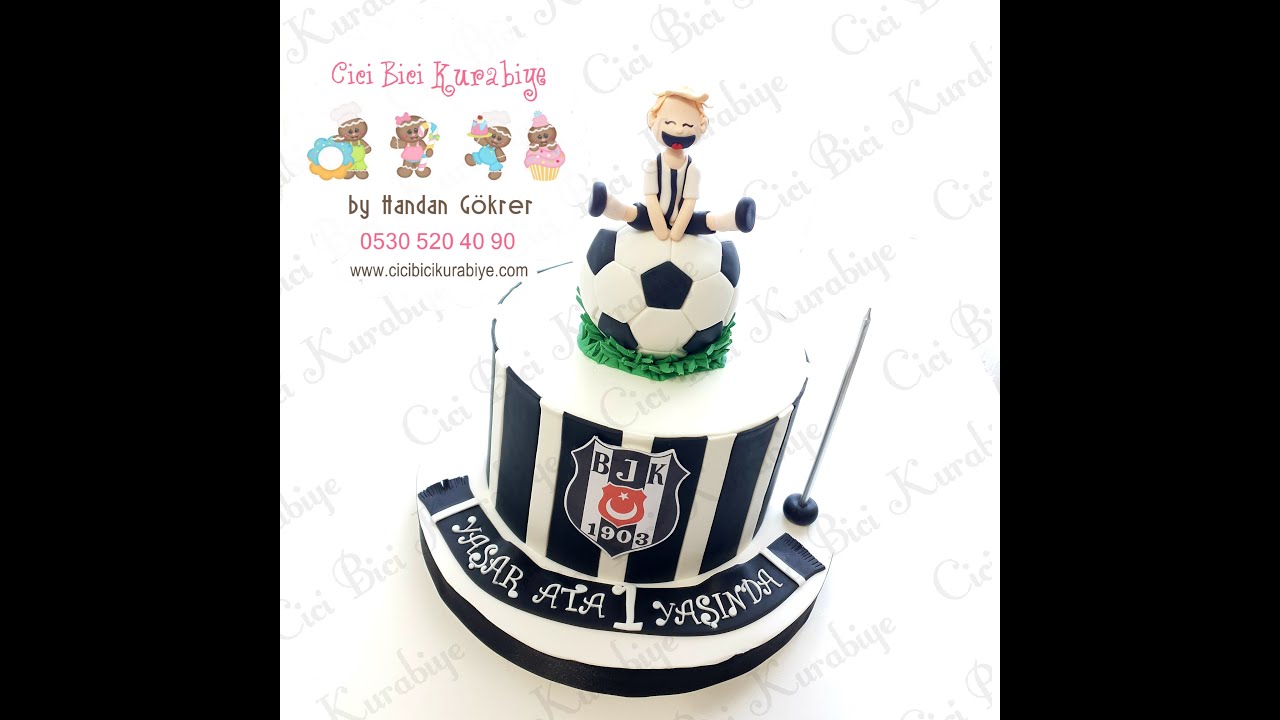 BJK Temalı Maket Pasta Yapımı
