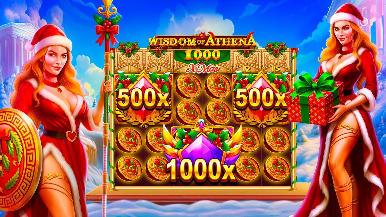 НОВАЯ Wisdom Of Athena 1000 Xmas ОГОНЬ! ДЖЕКПОТ ГОДА!