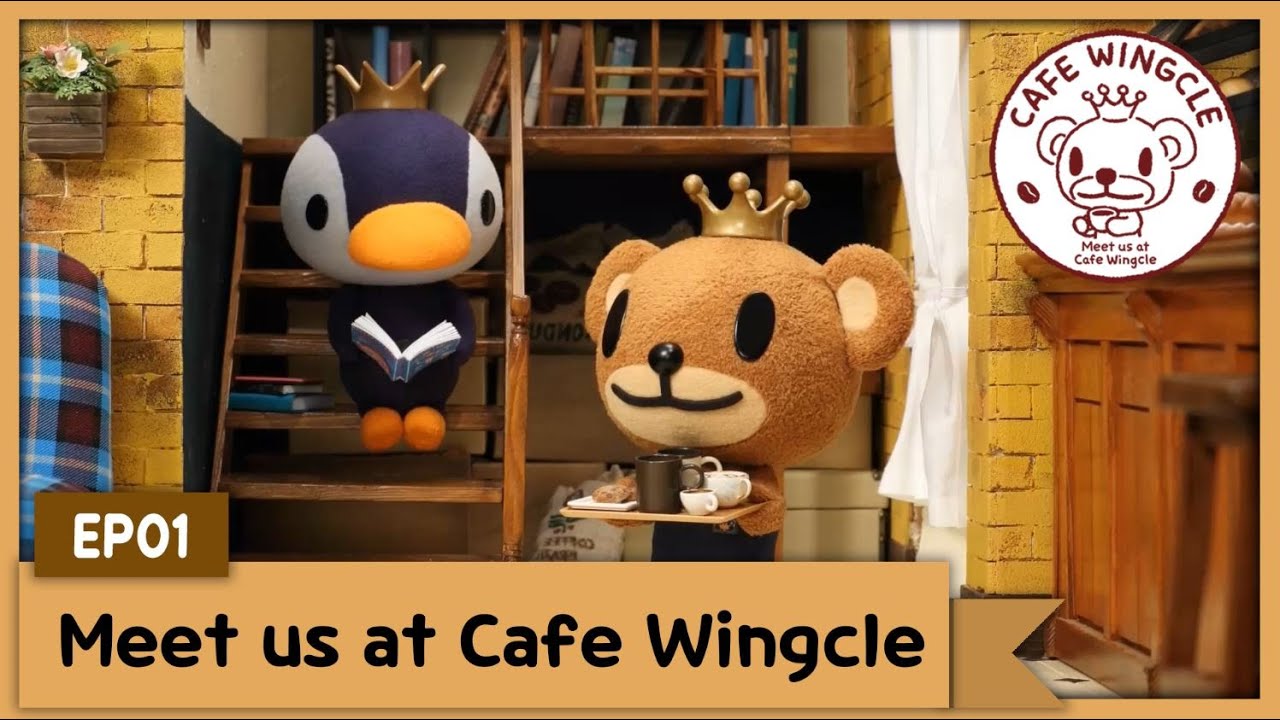CAFE WINGCLE | EP1 | Meet us at cafe wingcle | Animation | Stopmotion | TUBAn Einglish TV