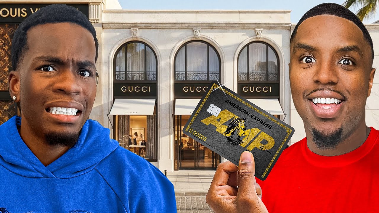 I Took AMP Davis Credit Card To EVERY Designer Store