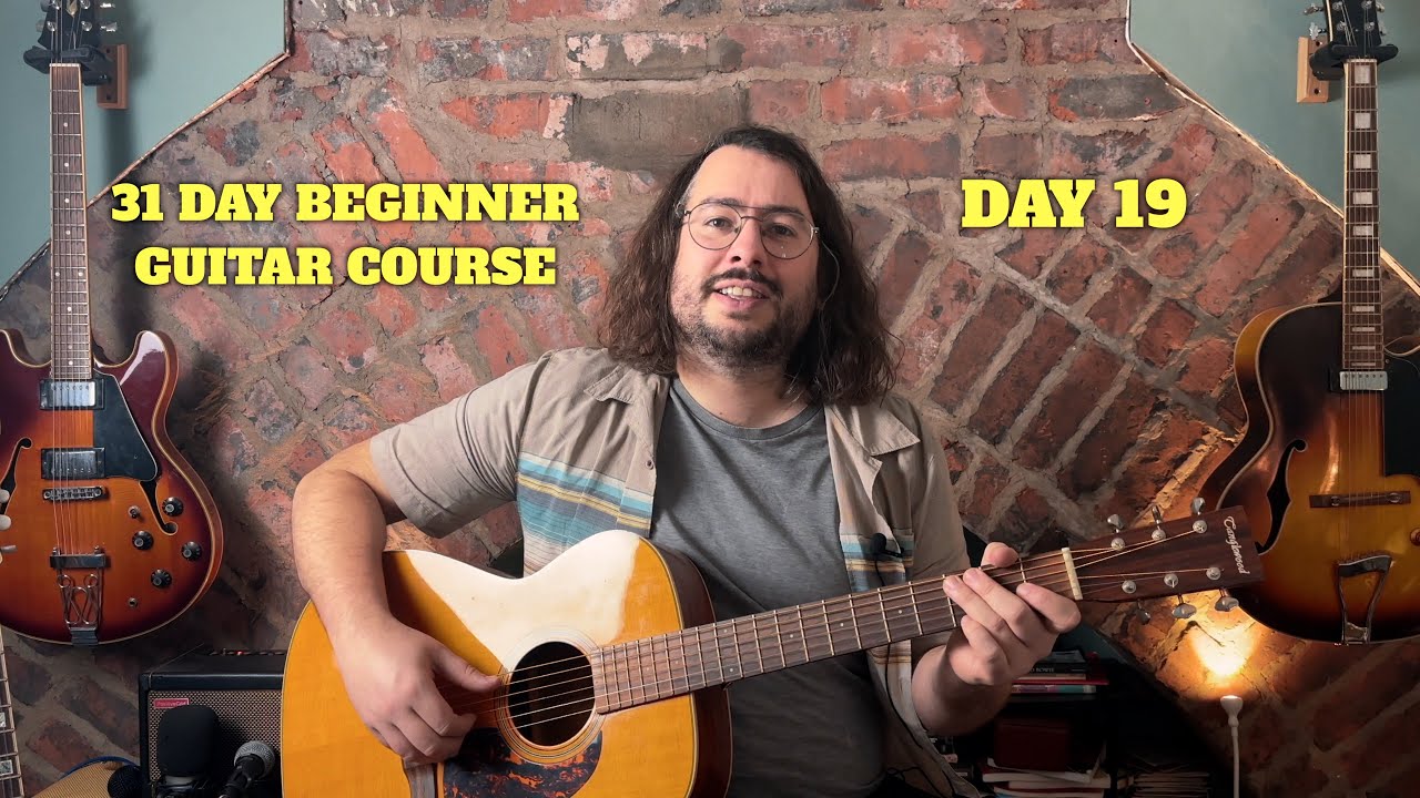 31 Day Beginner Guitar Course – Day 19 | Fast Car Fingerpicking & Hammer-Ons (Tracy Chapman)