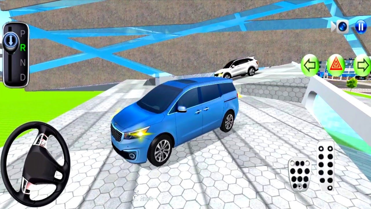 New Toyota Old Carnival MPV Car in Lake Park Building - 3D Driving Class 2026 - Android Gameplays