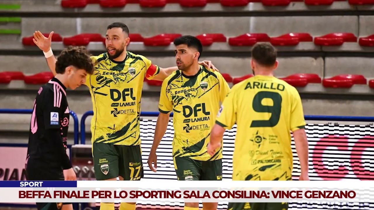 SPORT. BEFFA FINALE PER LO SPORTING SALA CONSILINA: VINCE GENZANO
