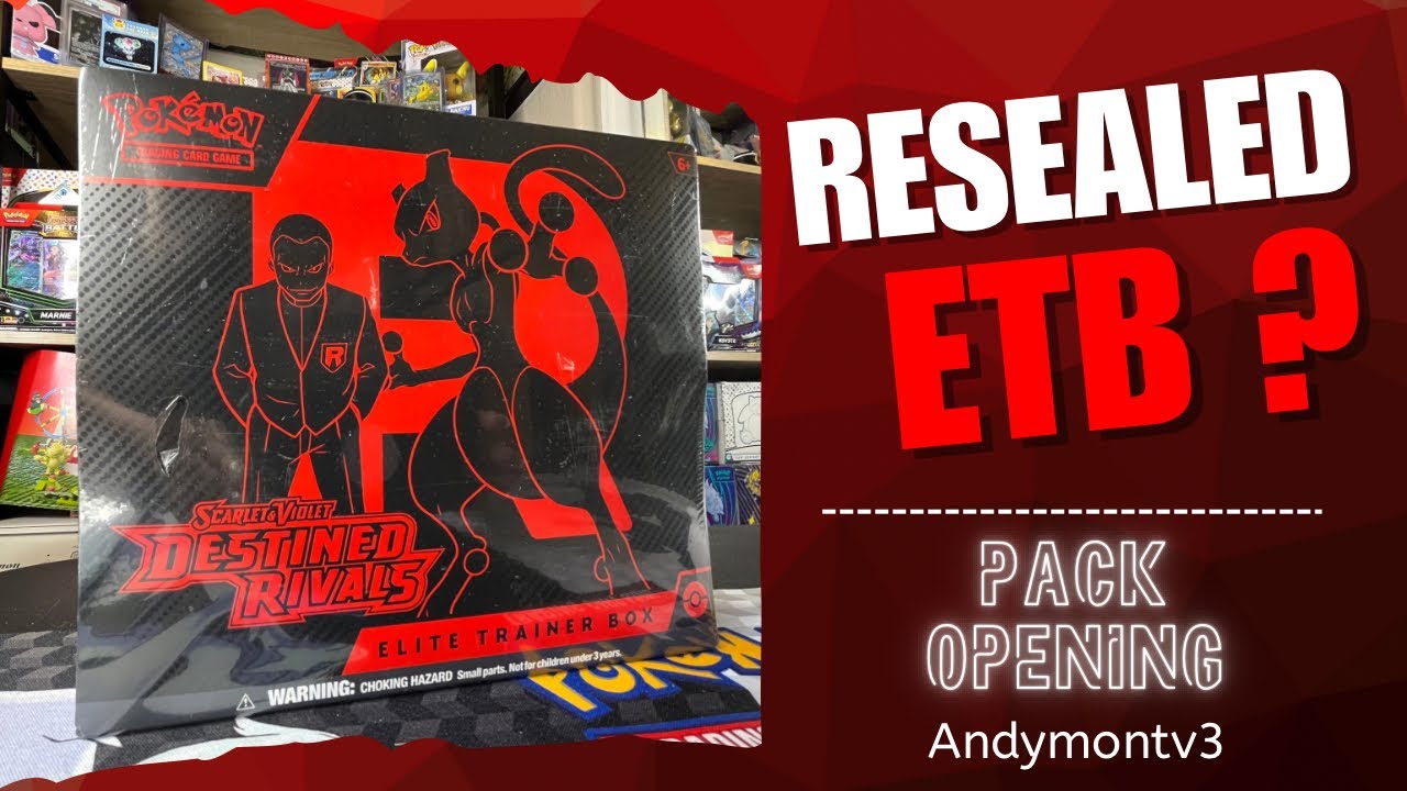 Resealed Destined Rivals ETB ?