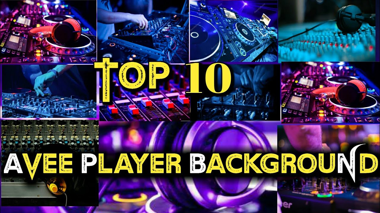 Top 10 Avee Player template Ka Background || HD Background Image